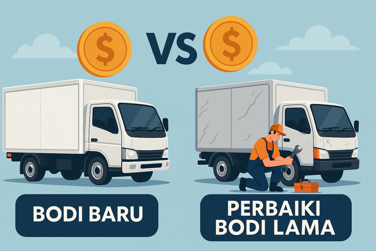 Perbandingan Biaya Karoseri Baru vs Perbaikan Karoseri Lama: Mana Lebih Efisien? – Hemat Budget, Maksimal Operasional!